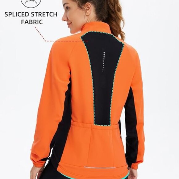 BALEAF Women's Thermal Softshell Sports Jacket Size L - Picture 4 of 5